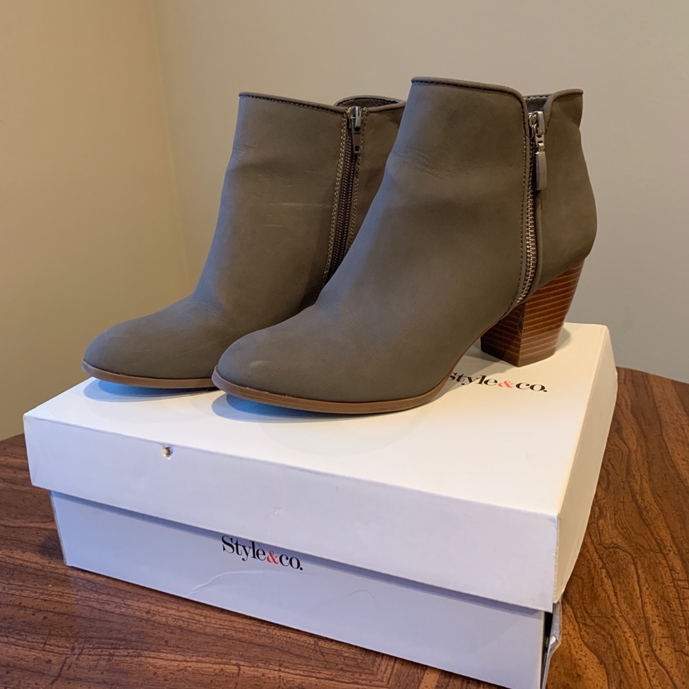 Style & Co Booties